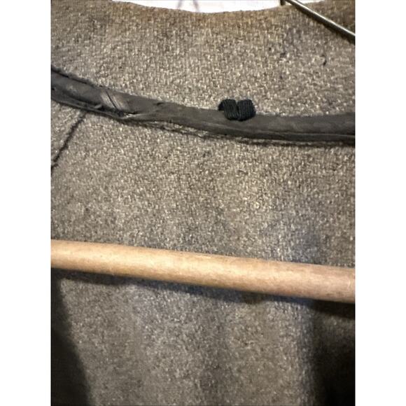 Vintage 60S Wool Varsity Jacket Yellow/ Gray - Picture 4 of 10